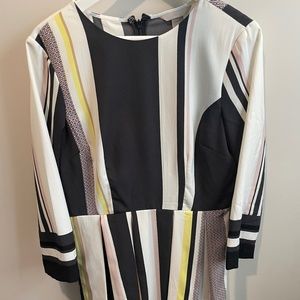 H&M pleated dress size 8